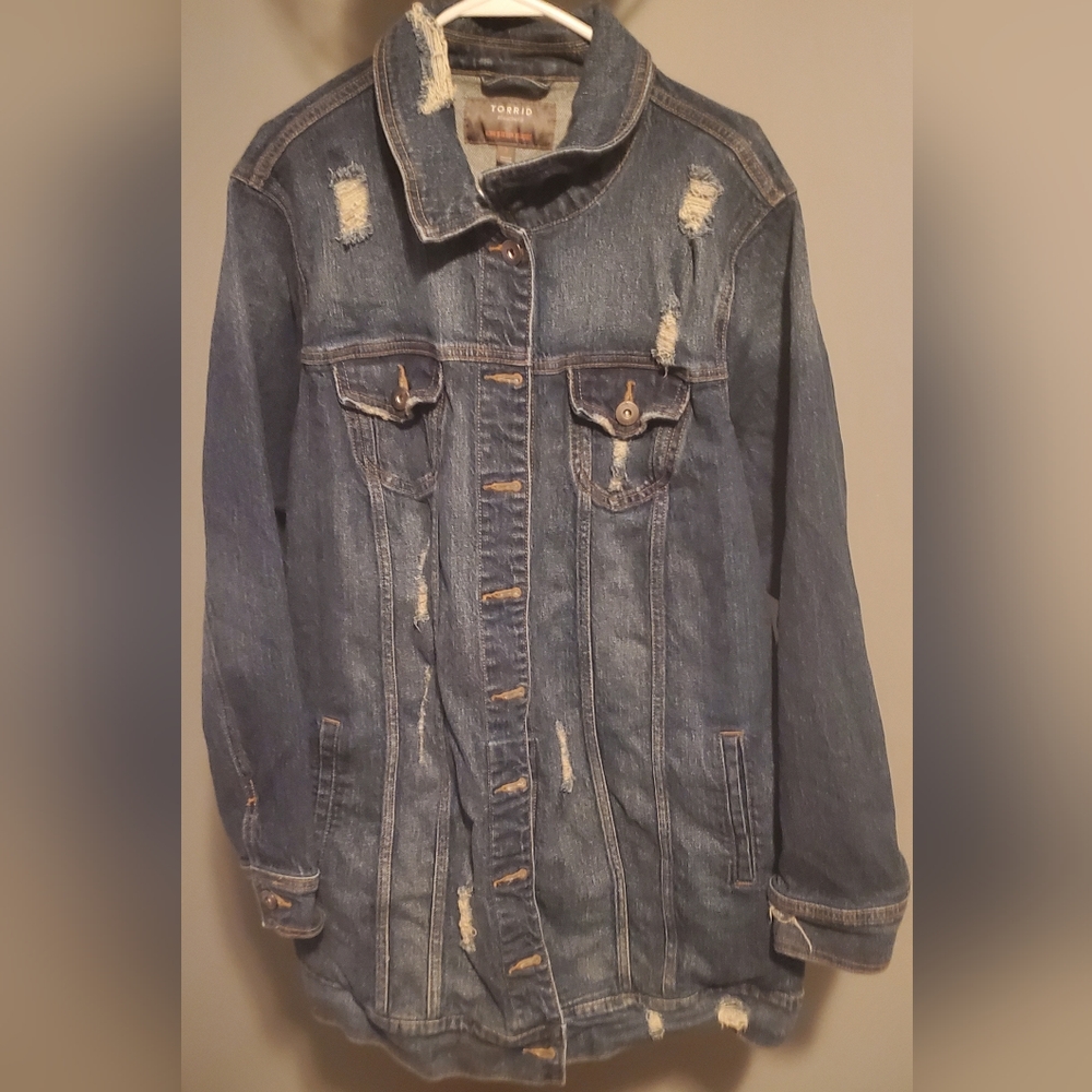 Torrid jean jacket